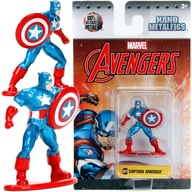 MARVEL ZBERATEĽSKÁ FIGÚRKA NANO METALFIGS HRDINA KAPITÁN AMERIKA 4 CM