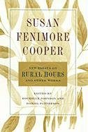 Susan Fenimore Cooper: New Essays on Rural