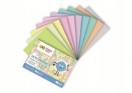 Blok Wycinanka Pastel A4, 10 ark, 100g - Happy