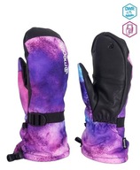 Rukavice Meatfly Manson Mitt - Purple Aquarel