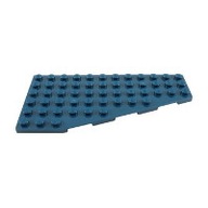LEGO Skrzydło Praw 6x12 30356 4224488 D Blue U