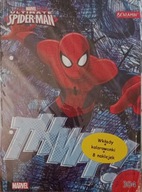 Wkład do segregatora A5 Spiderma Marvel + naklejki kolorowanki