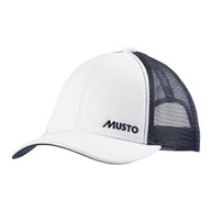 Czapka Żeglarska MUSTO Trucker Cap 86046 / Biała