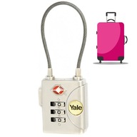 Kłódka bagażowa TSA Yale YTP3 32mm z linką na szyfr 32mm
