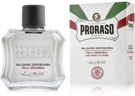 Proraso balsam po goleniu biały zielona herbata