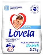 Lovela Baby Hypoalergénny prášok na pranie bielej bielizne pre bábätká 2,7 kg