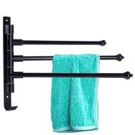 Wieszak łazienkowy ścienny na ręczniki obrotowy z ruchomym ramieniem