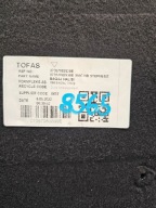 FIAT TIPO II floor mats boot HB 5D 07357082830E