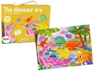 Puzzle Dla Dzieci Układanka Era Dinozaurów 60 elem