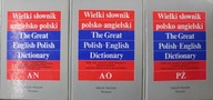 Wielki słownik angielsko polski III Tomy