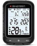Licznik rowerowy z nawigacją GPS ANT+ Bezprzewodowy Kadencja Shanren Miles