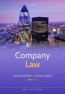 Company Law Dignam Alan (Professor of Corporate