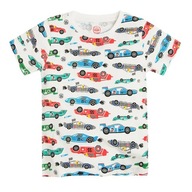 Cool Club T-shirt chłopięcy samochody r 158