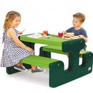 LITTLE TIKES Piknikový stôl do detskej záhrady Go Green