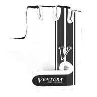 Rękawiczki rowerowe Ventura L/XL białe z pasami