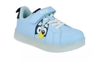 Sneakersy Bluey sportowe buty ze świecącą podeszwą zapinane na rzep R27