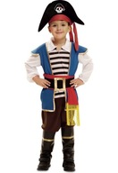 Oblečenie Pirát Prevlek Pirátsky námorný kostým 98