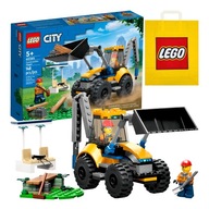 LEGO City - Koparka (60385) + Torba Prezentowa LEGO