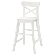 IKEA INGOLF Detská stolička, biela