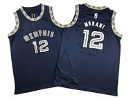 Strój koszykarski č. 12 Morant, Grizzlies Jersey, 140-152