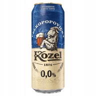 Piwo bezalkoholowe Kozel 0% półciemne 500 ml