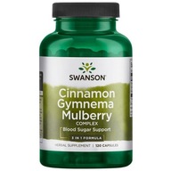 SWANSON CYNAMON MORWA GYMNEMA KOMPLEKS cukrzyca