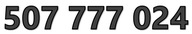 507 777 024 ORANGE STARTER ZŁOTY ŁATWY PROSTY NUMER KARTA SIM GSM PREPAID