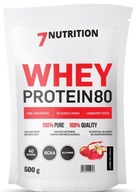 7 NUTRITION WHEY PROTEIN 80 -500g - čerešňová tyčinka