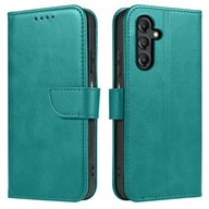 Etui do Samsung Galaxy A05s Skórzane PORTFEL SKIN CASE + Szkło OCHRONNE 9H