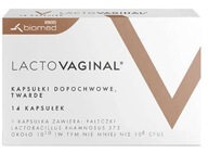 LACTOVAGINAL Lek probiotyk dla kobiet 14 kapsułek dopochwowych