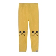 Cool Club legginsy dziewczęce kotki żółte r 128