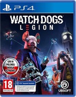 NOWA GRA WATCH DOGS LEGION PS4 / PS5 - PL - Płyta