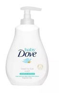 Dove Baby Sensitive Moisture 2v1 Umývacia emulzia na telo a vlasy 400 ml