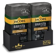 Kawa ziarnista Jacobs Barista Editions Crema 2x 1kg