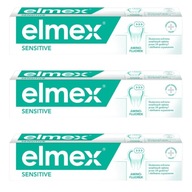 3x Elmex Sensitive zubní pasta 75 ml