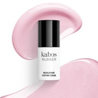 KABOS Baza kauczukowa Rubber Base - Shiny Light Pink 8ml