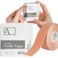 AARKADA Podo Tape taśma tapingowa PodoTape 2,5x5 m taping podologiczny