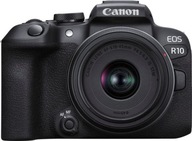 Fotoaparát Canon R10 telo  objektív čierny