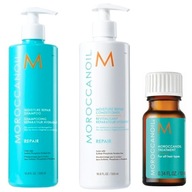 Moroccanoil Zestaw regenerujący 2x500ml + olejek