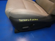 HYUNDAI TUCSON III seat driver´s left PODGRZEWANY leather
