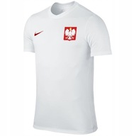 NIKE KOSZULKA piłkarska REPREZENTACJA POLSKA bez napisu r. 147-158