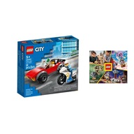 LEGO CITY č. 60392 - Policajná motorka – naháňačka za autom + KATALÓG 2024