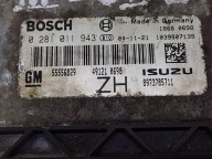 OPEL ASTRA H 1.7 D control unit of the engine 0281011943