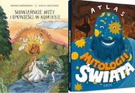 Słowiańskie mity i opowieści w komiksie + Atlas mitologii świata