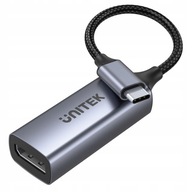 Adapter USB-C na DP 1.2 4K@60Hz alumi 15 cm Unitek