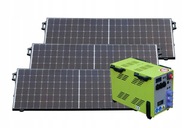 Instalacja fotowoltaiczna Solarna stacja zasilania 2000W OFF GRID