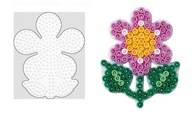 Korálky Hama Midi Podložka 299 Kvet