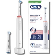 Szczoteczka Elektryczna do Zębów Braun Oral-B PRO 3 Clean & Protect Biała