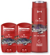 Old Spice dezodorant 2x50ml żel pod prysznic 400ml