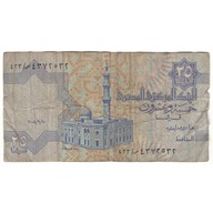 Banknot, Egipt, 25 Piastres, 1985-2007, KM:57, VG(